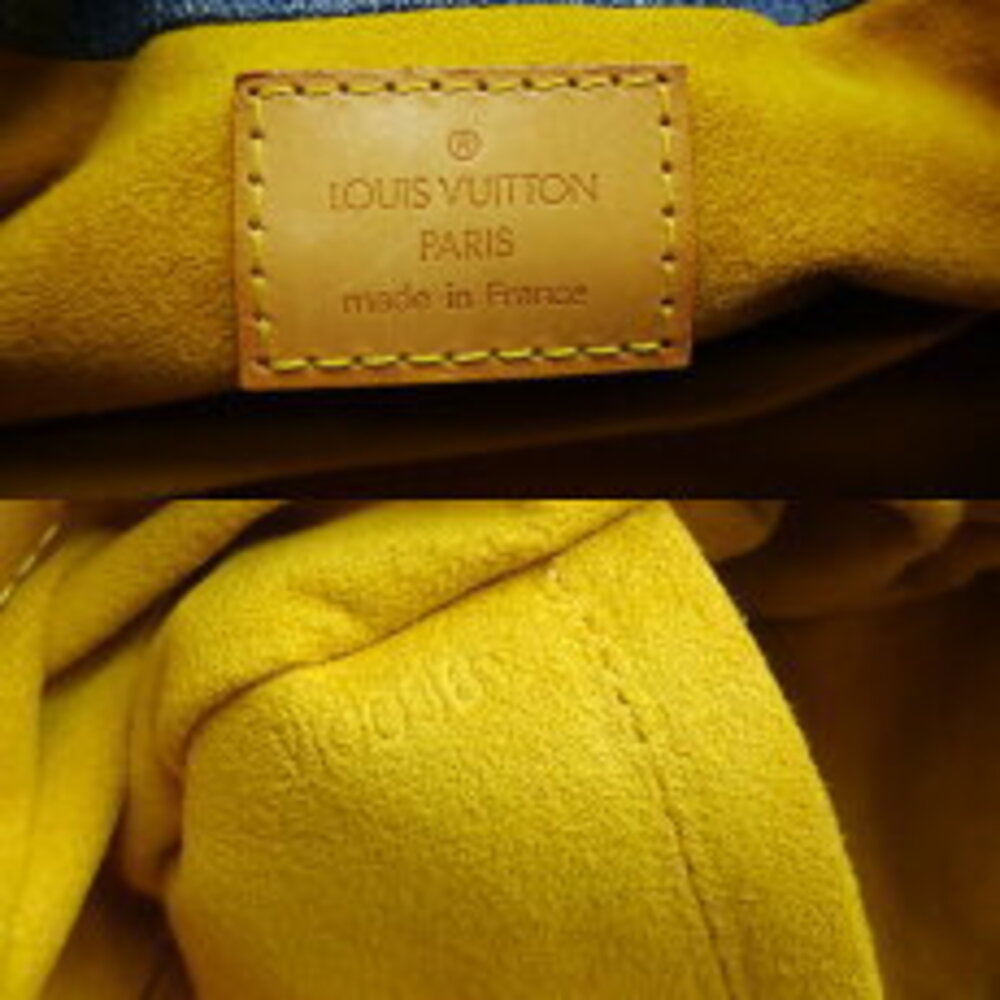 Louis Vuitton Pleaty Handbag Monogram Denim Blue - Picture 7 of 9